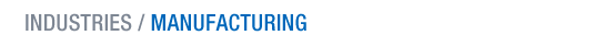 Industries: Manufacturing
