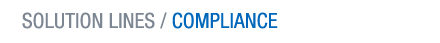 Solution Lines: Compliance