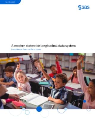 A modern statewide longitudinal data system: A continuum from cradle to career