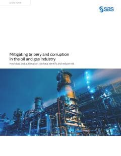 Mitigating bribery and corruption in the oil and gas industry