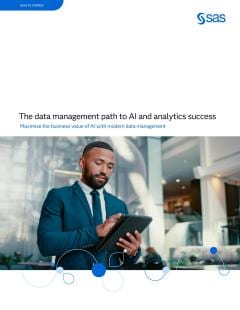 The data management path to AI and analytics success