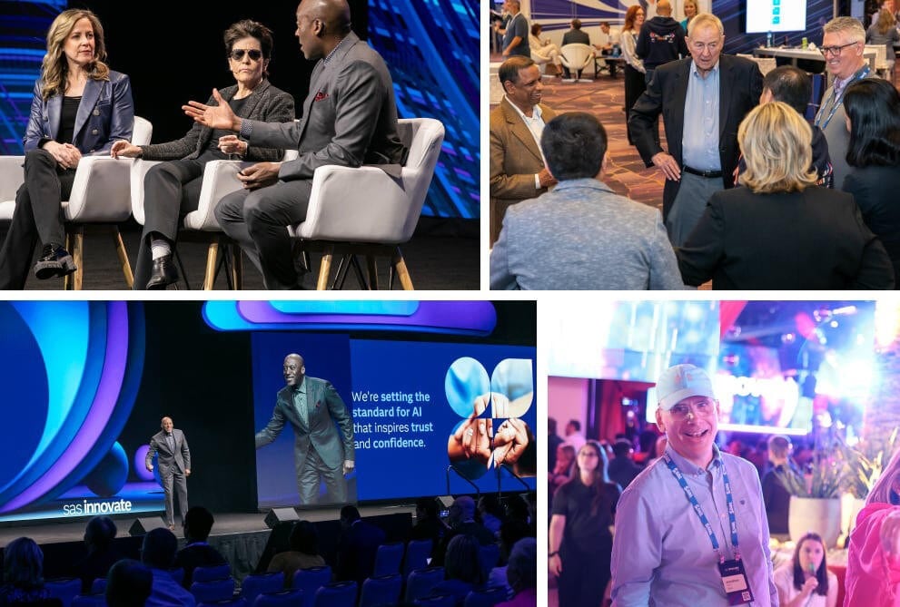 SAS Innovate event collage