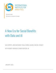 A New Era for Social Benefits with Data and AI