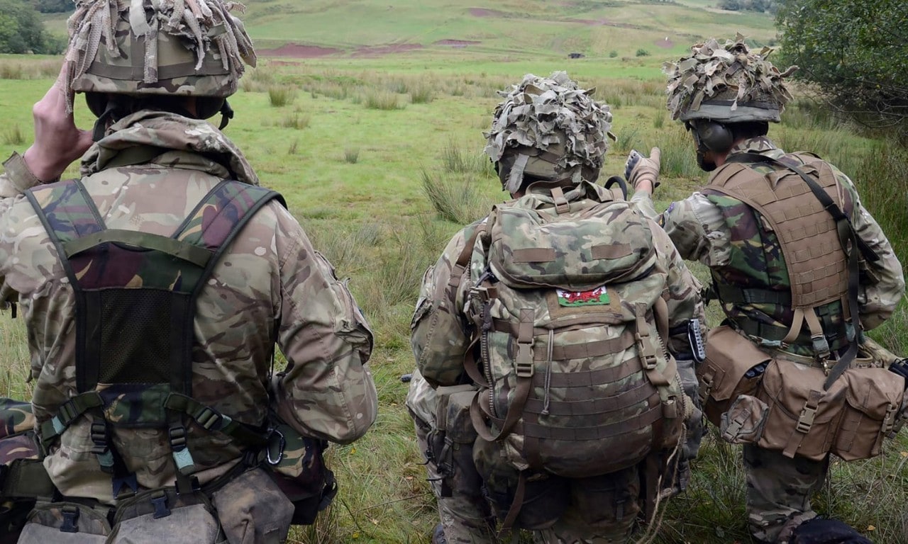 Military Personnel On a Training Exercise