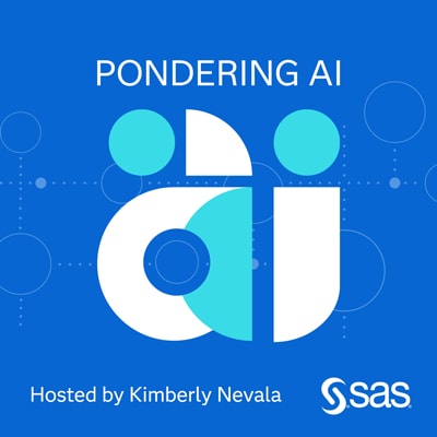 Pondering AI podcast logo